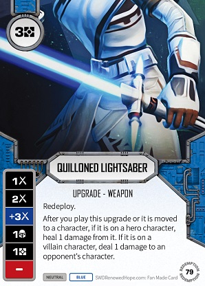 Quilloned Lightsaber