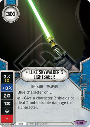 Sabre de luz do Luke Skywalker
